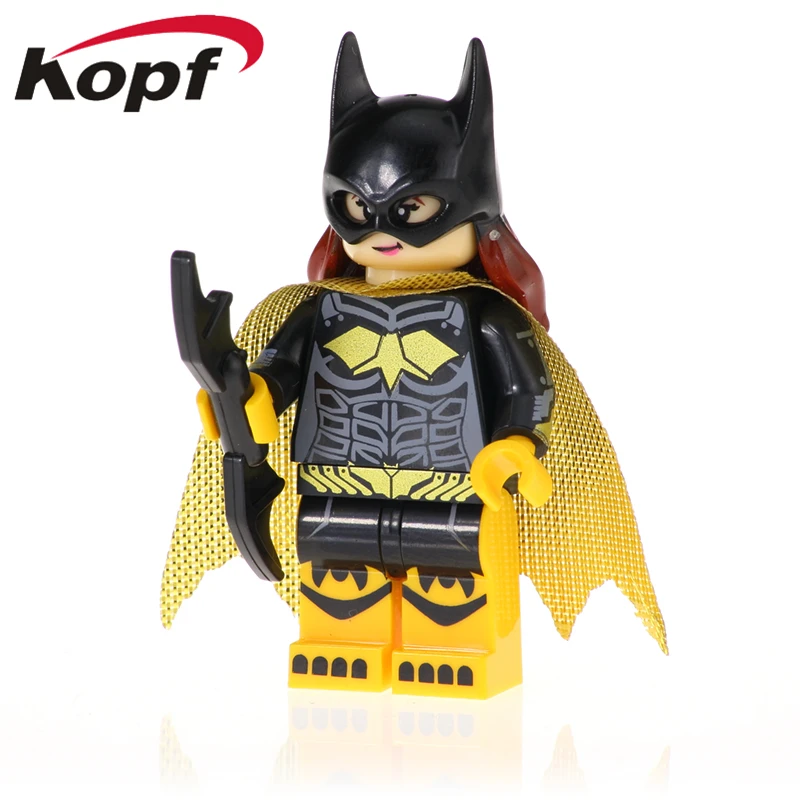 

Legoingly Marvel Avengers Super Heroes Batgirl Red Hood Bane Building Blocks Minfigured Collection Toys For Children XH 1023