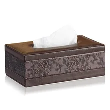 Автомобильный тканевый ящик, автомобильные аксессуары, Европейский ретро PU кожаный держатель для туалетной бумаги, Обложка для домашнего декора, бумажный держатель для полотенец, автомобильный Стайлинг