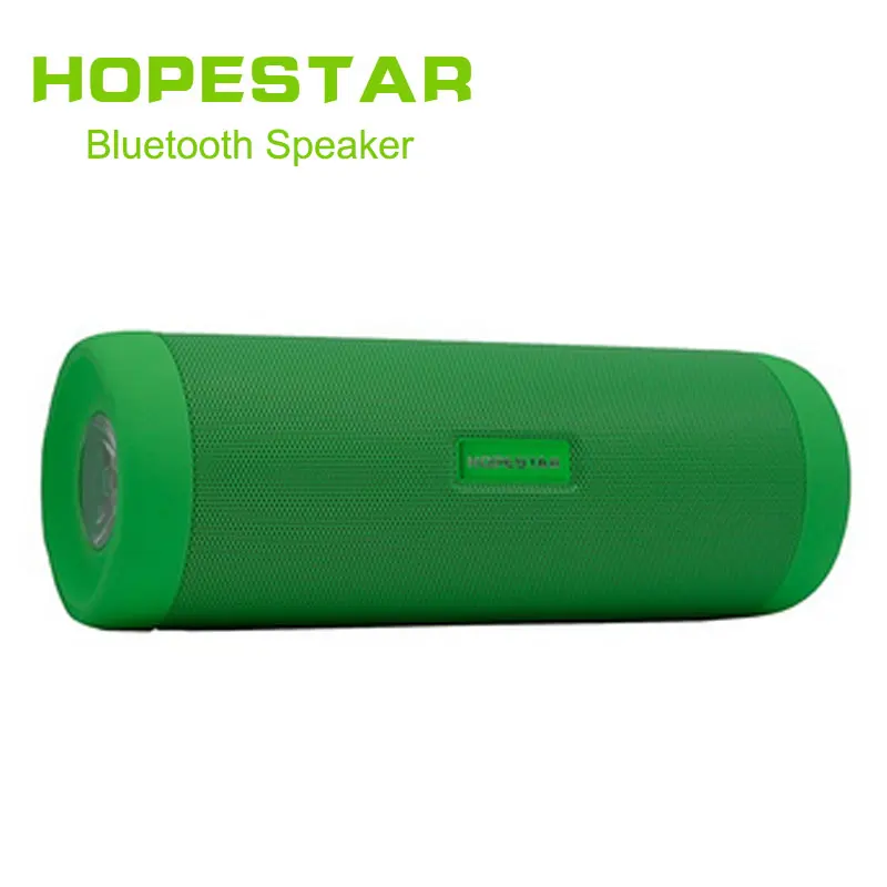 HOPESTAR Bluetooth на открытом воздухе динамик беспроводной портативный сабвуфер велосипед Водонепроницаемый поддержка TF FM Xiaomi с внешним аккумулятором фонарик - Цвет: green without box