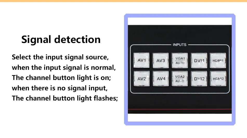 4K sdi video wall controller SC358S for indoor