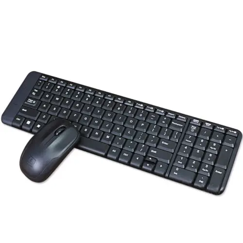 Беспроводная клавиатура Logitech MK220 мышь комбо английская компьютер|Комплекты плюс