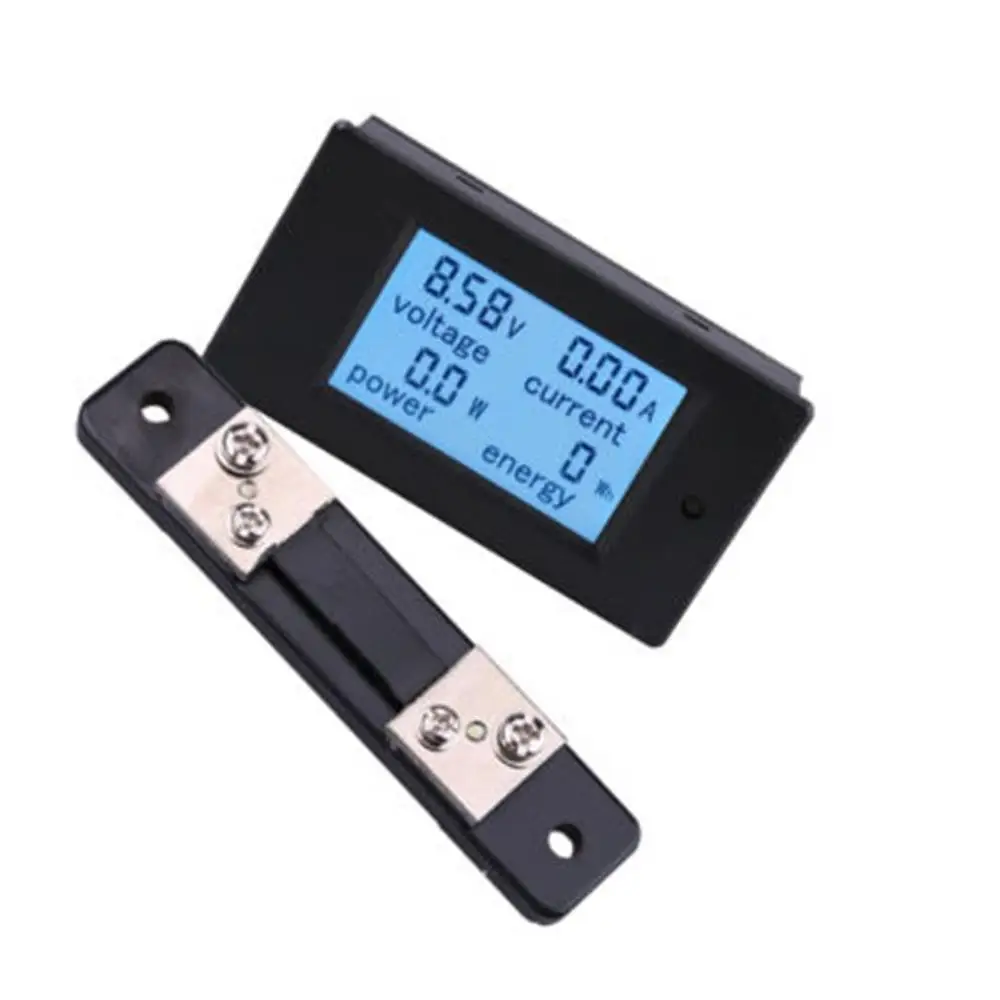

DC LCD Four-in-one Multi-function Meter 20/50/100A LCD Digital Display Voltage Current Power Electric Energy Meter