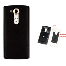 Top Quality For LG V10 Genuine Leather Case Battery Housing Back Cover or LG V10 with Qi Wireless Charging & NFC