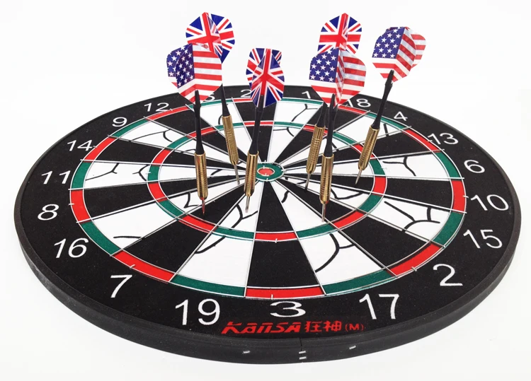 Free Shipping 19 Inch Professional Dart Board, Set Darts, High grade