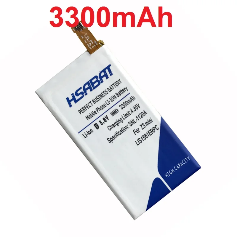 imágenes para LIS1561ERPC HSABAT Nuevo 3300 mAh Batería Batería Del Teléfono Móvil para SONY Xperia mini Z3 Compacto M55W D5833 SO-02G Batería imágenes para LIS1561ERPC HSABAT Nuevo 3300 mAh Batería Batería Del Teléfono Móvil para SONY Xperia mini Z3 Compacto M55W D5833 SO-02G Batería