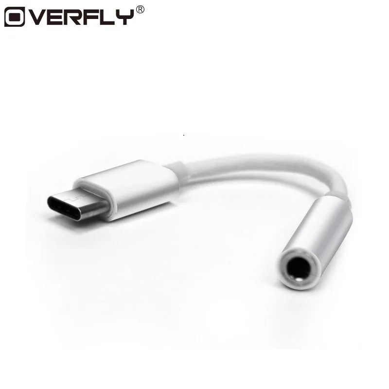 

3.5 Jack Type C Earphone Cable USB C to 3.5mm AUX Headphones Adapter For Huawei Mate P20 pro Xiaomi Mi 6 8 Audio Cable