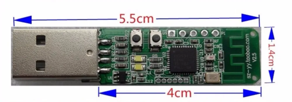 Bluetooth, BLE 4,0 модуль захвата ключа CC2531 Zigbee Sniffer Беспроводная Плата USB программатор-загрузчик Кабельный разъем