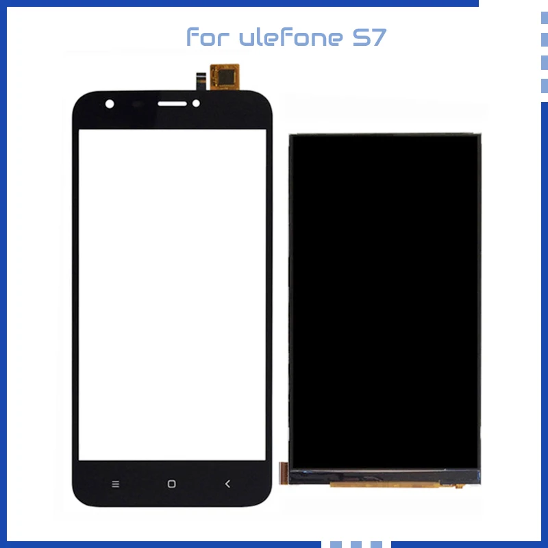 

For Ulefone S7 LCD Display+Touch Screen Digitizer Glass panel Replacement Parts Free Repair Tools