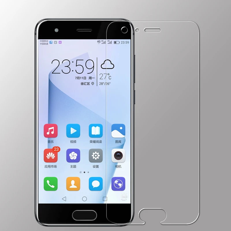Защита экрана для Huawei Honor 9 из закаленного стекла 2.5d Mofi Ультрапрозрачная тонкая 9H