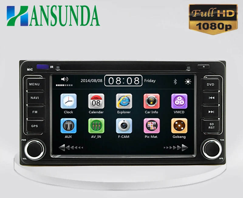 Perfect High Quality For Subaru Forester 2008 2009 2010 2011 2012   In Dash Car DVD Player GPS/ Radio/FM/TV HD 1080P 0