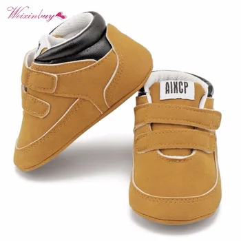 

WEIXINBUY Infant Toddler Baby Shoes Fashion Fringed Newborn Kids Girls Boys Super Warm Shoes Soft Soled First Walkers Booties