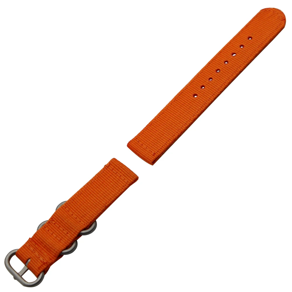 Нейлоновый ремешок для часов Zulu Huawei Watch 2 Sport Pebble Time Round 20 мм Bradley Timepiece тканевый