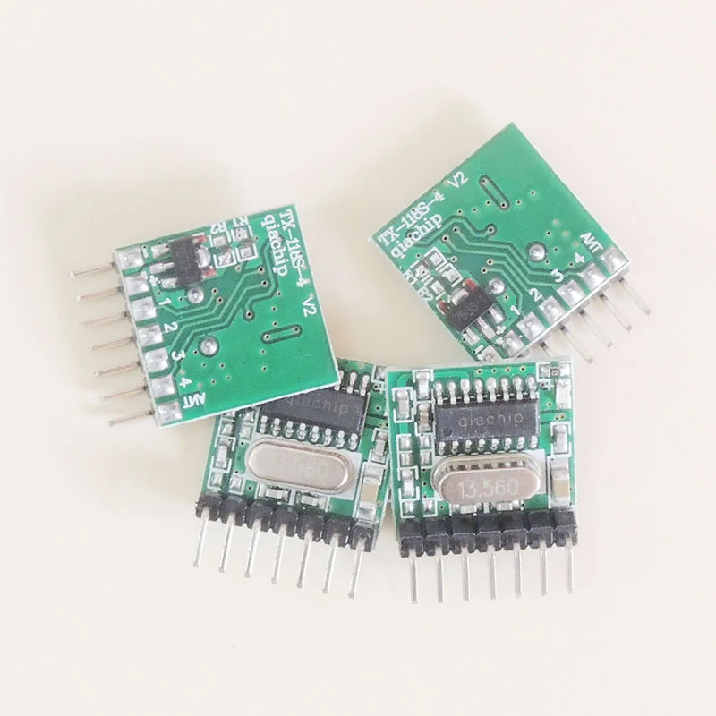 433 МГц беспроводной передатчик и модуль приемника обучающий код EV1527 модуль декодирования 4CH выход с антенной для Arduino DIY kit