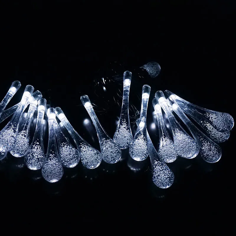 LED Christmas string Lights 1M 2M 3M 4M 5M 10M Waterproof Crystal Bubble Water Drop Home Garden Fence Bistro Party Holiday Light LED Christmas string Lights 1M 2M 3M 4M 5M 10M Waterproof Crystal Bubble Water Drop Home Garden Fence Bistro Party Holiday Light