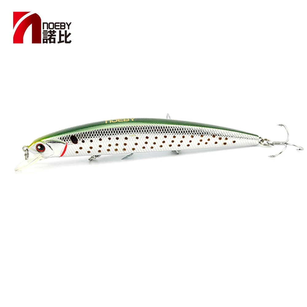 

Fishing Lures NBL9261 Minnow Lure 130mm 19.5g PVC Hard Bait Fishing Accessories VMC Fishhooks Pesca Floating 0-1.2m 3D Eyes