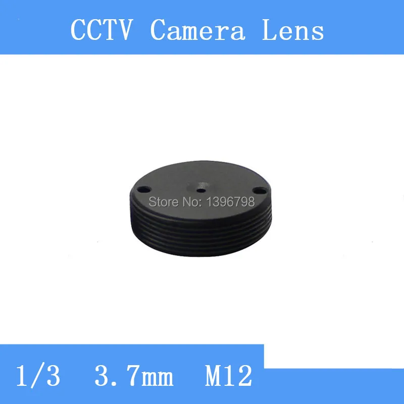 Factory direct infrared surveillance camera pinhole lens barrel cylinder 3 7mm M12 thread CCTV lens