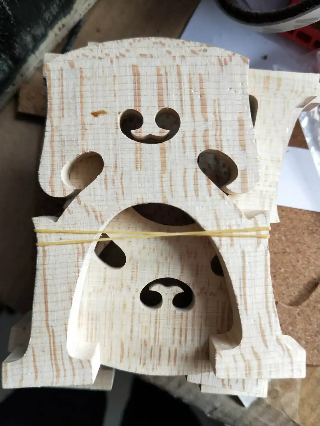 

Cello Bridge Aged Maple Cello Parts French Style and Belgium Style Cello Bridges 4/4