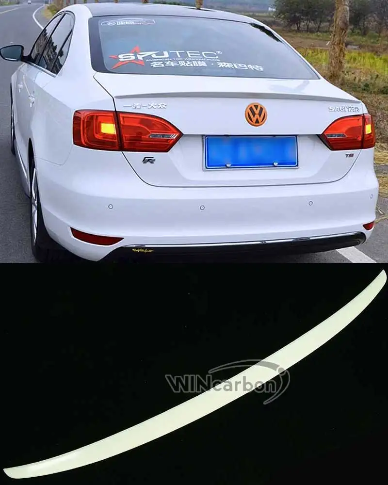 

P style Trunk Boot Spoiler Wing Lip Fit For V W J e t t a A6 MK6 GLI 2011-2013