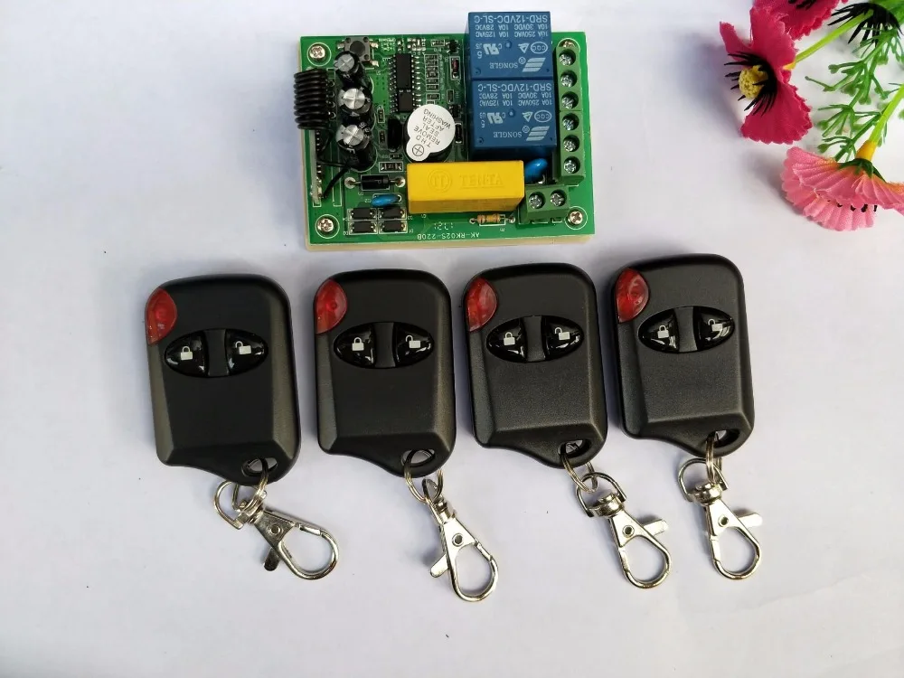 Новинка AC220V 2CH RF Беспроводная система дистанционного управления teleswitch 4 кошачий