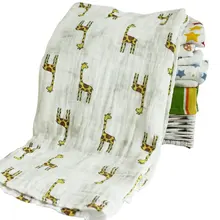 Хлопковое удобное Пеленальное Одеяло для новорожденных 120*120 см