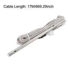 UXCELL 1PCS Water Temperature Level Sensor Probe with 17M Cable for Solar Energy Water Heater Controller 2/4 Cores Side Mounting UXCELL 1PCS Water Temperature Level Sensor Probe with 17M Cable for Solar Energy Water Heater Controller 2/4 Cores Side Mounting