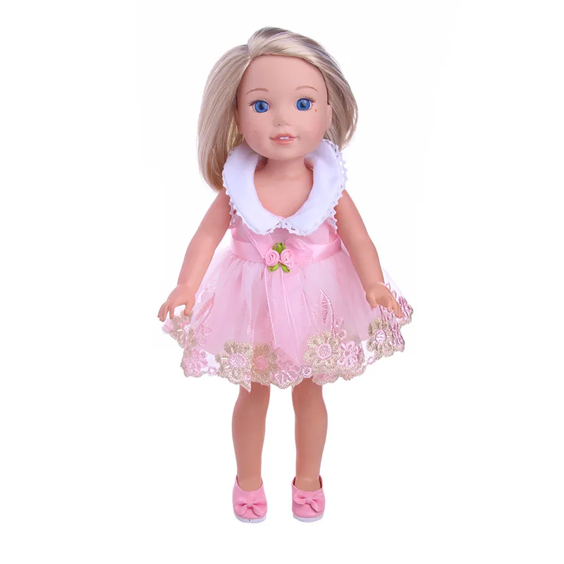 Кукла Одежда для кукол ручной работы платье юбка кролик обувь багаж для 14,5 дюймов Wellie Wisher кукла Рождественская игрушка для поколения - Цвет: n1123