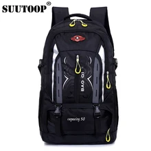 Унисекс 50L мужской рюкзак дорожная сумка спортивная сумка для отдыха на открытом воздухе альпинистская Мужская походная альпинистская походная сумка рюкзак для мужчин