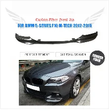 Диффузор заднего бампера для BMW 5 серии F10 M-Sport Bumper 2012- углеродное волокно/FRP Черный Автомобильный Стайлинг