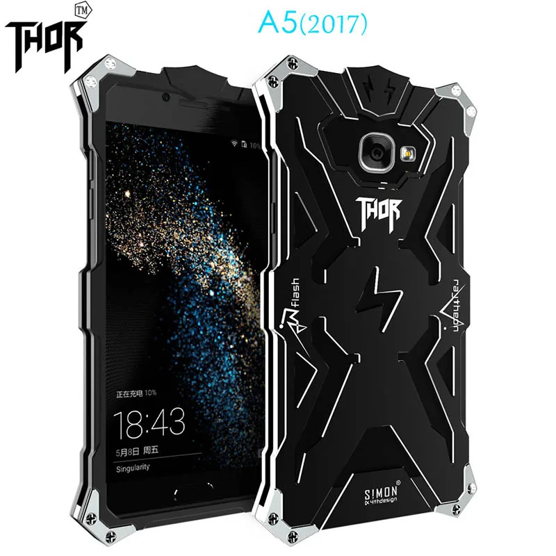 imágenes para Simon de la manera para samsung galaxy a5 2017 a prueba de golpes de metal thor ironman cubierta del teléfono case proteger a los casos para samsung a5 a5200 imágenes para Simon de la manera para samsung galaxy a5 2017 a prueba de golpes de metal thor ironman cubierta del teléfono case proteger a los casos para samsung a5 a5200