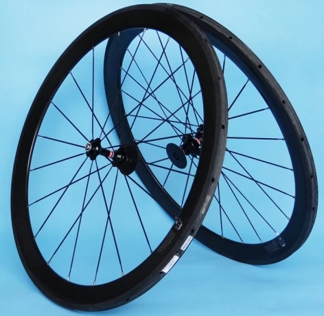 Best Full Carbon Road Bike Tubular Wheelset 700C -50MM NOVATEC Hubs - BLACK 0 Best Full Carbon Road Bike Tubular Wheelset 700C -50MM NOVATEC Hubs - BLACK 0