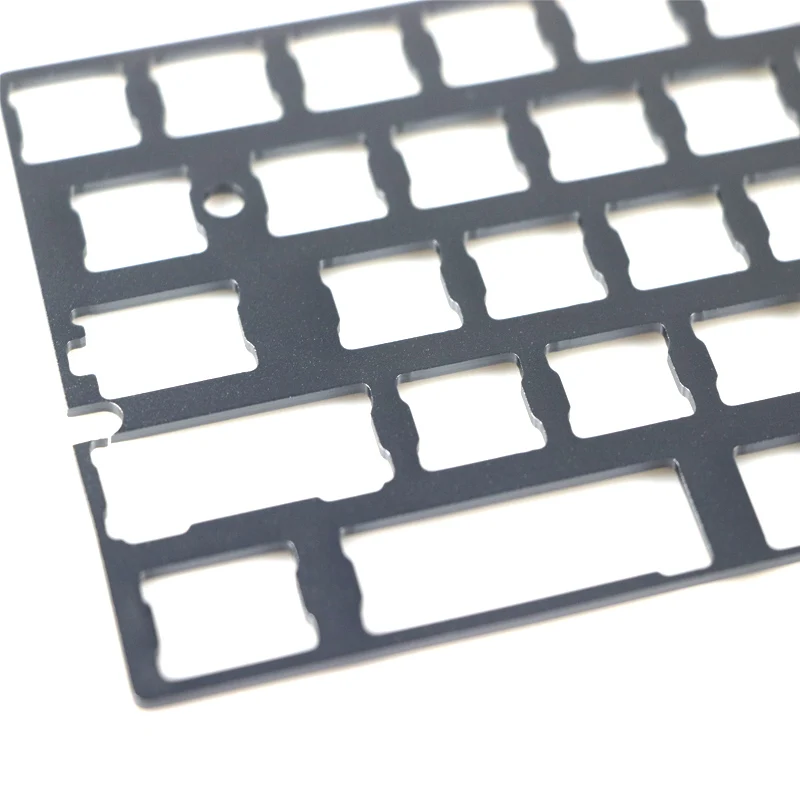 Классная джазовая пластина из алюминиевого сплава dz60 пластина для самостоятельной механической клавиатуры пластина из нержавеющей стали gh60