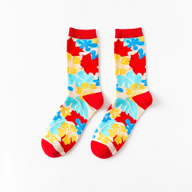 Новое поступление, весенние носки для мужчин, ArtBritish стиль, уличная мода, хип-хоп, хит, индивидуальность, дизайнерские, счастливые носки, подарок для свадьбы - Цвет: 3