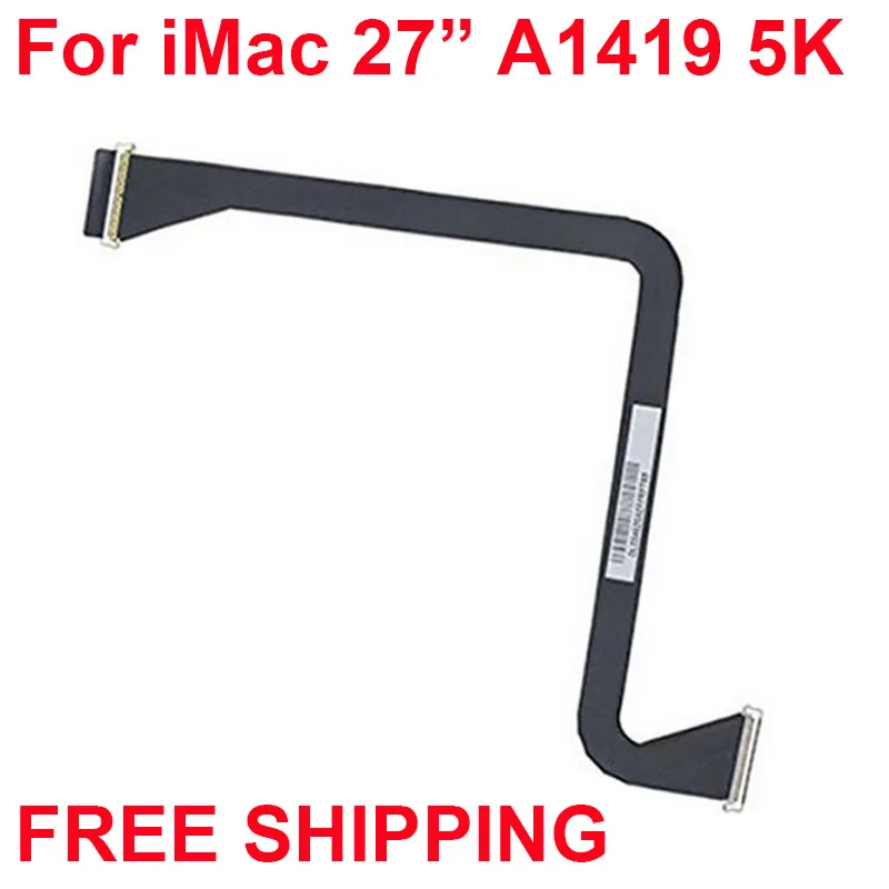Для iMac Retina 27 &quotA1419 5K EDP дисплей экран ЖК-кабель Подходит год 2014 2015 ME885 MK462 MK482 |