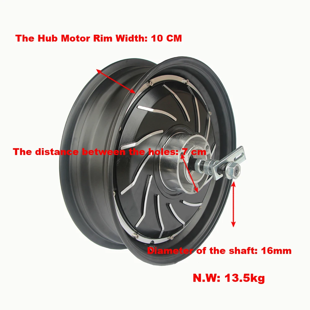 12 Inch 60v 72v 84V 96v Hub Motor 1000-3000W Hub Motor For Electric Motorcycle DIY Green Car DIY Electric Motorcycle Motor Ebike цена 12 Inch 60v 72v 84V 96v Hub Motor 1000-3000W Hub Motor For Electric Motorcycle DIY Green Car DIY Electric Motorcycle Motor Ebike цены онлайн