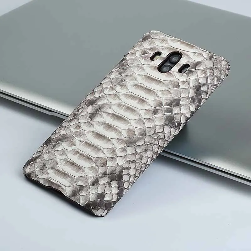 Wangcangli для huawei Honor 7X роскошный ручной работы из натуральной кожи питона кожаный чехол для телефона из натуральной кожи чехол для телефона - Цвет: 15-Belly