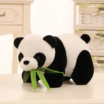 

Super Cute 10-30CM Cartoon Panda With Bamboo Baby Plush Toys Infant Soft Stuffed Animal Plush Doll Kids Gifts Toy Store