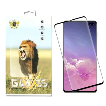 

30pcs Full Cover Curved Tempered Glass For Samsung Galaxy S20 Ultra S10 Lite Note 10 Plus 9 8 Screen Portector With Package