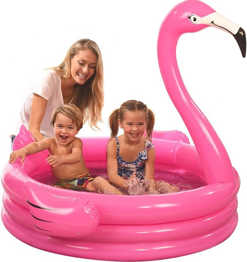 

Inflatable Flamingo Swimming Pool Baby Piscina Colchonetas Pool Float Inflatable Piscina Children Piscine Gonflable Boia Piscina