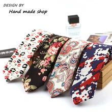 42 стиля мужской хлопок галстук 5 см Тонкий цветочный галстук анимальплед дизайнер красный синий гравата, тонкий галстук узкие галстуки для мужчин