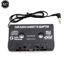 Adaptateur Aux pour Cassette Audio de voiture, convertisseur de lecteur Mp3, prise Jack 3.5mm pour iPod, iPhone, câble AUX, lecteur CD, offre spéciale