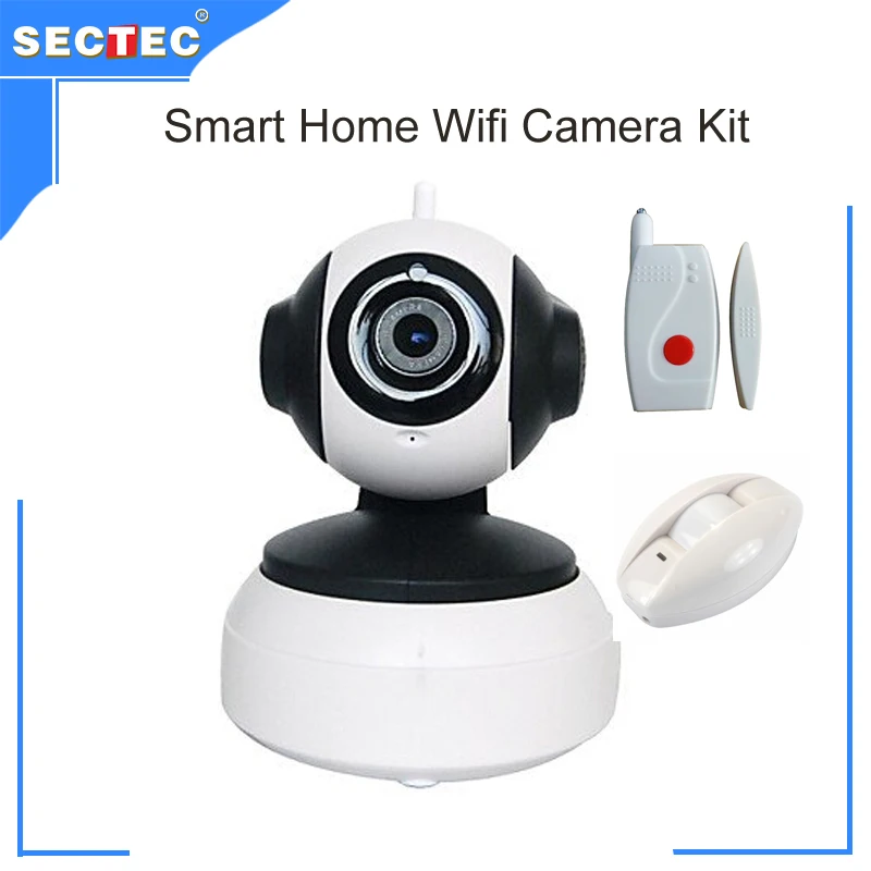 

SECTEC 2016 Newest Mobile APP Yoosee Smart Home WIFI IP Camera KIT Support SD Card Alarm push Motion Detection Two-way Audio