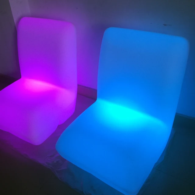 H81cm Colorful LED Furniture Vondom STONE SOFA Light Pillow Lounge H81cm Colorful LED furniture Vondom STONE SOFA light Pillow Lounge Chair stool rechargeable with EU/US/AU/BS adapter and remoter - H81cm Colorful LED Furniture Vondom STONE SOFA Light Pillow Lounge
