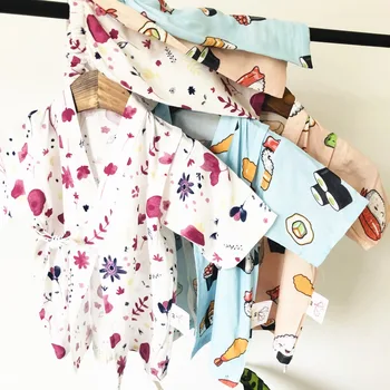 

muslin baby girl clothes kids boy summer sleep clothes pijama infantil pajama set Pajama bath clothes 80-120cm