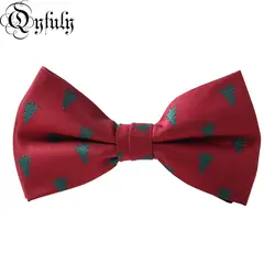Qyfuly рождественские подарки! Галстук-бабочка для мужчин, формальный галстук для мужчин, Модный деловой галстук-бабочка для вечерние