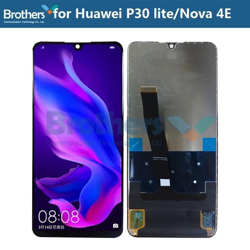 

LCD Screen for Huawei P30 Lite LCD Display for Huawei Nova 4e LCD Assembly Touch Screen Digitizer Phone Replacement Test Working