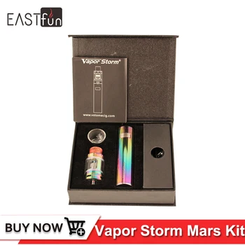 

Original Vapor Storm Mars Kit 0.3ohm 2.0ml Tank 2600mah Battery Powerful Pen Starter Kits Electronic Cigarette Vape