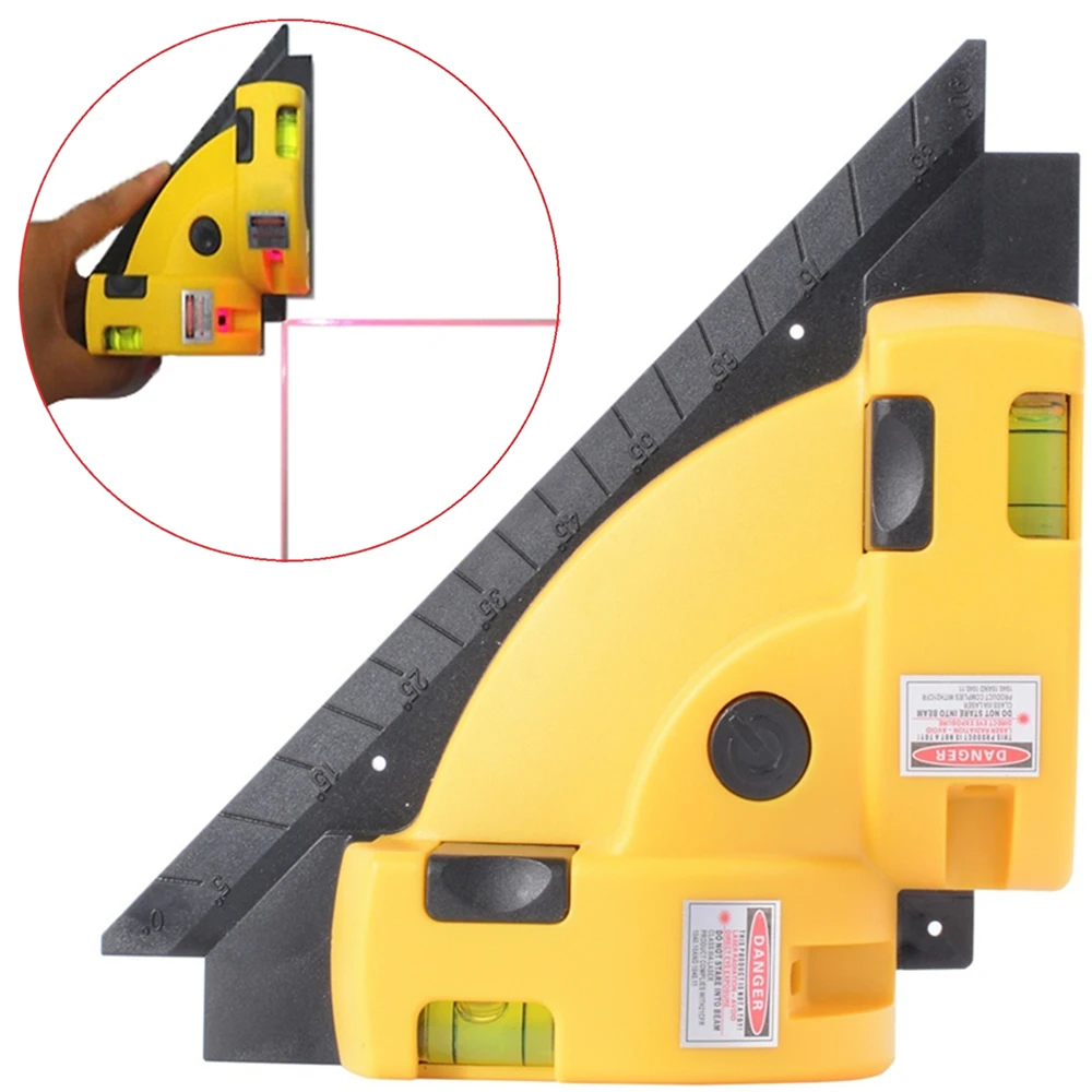 Laser Levels Right Angle Instrument 90 Degree Vertical Horizontal Lasers Line Projection Square