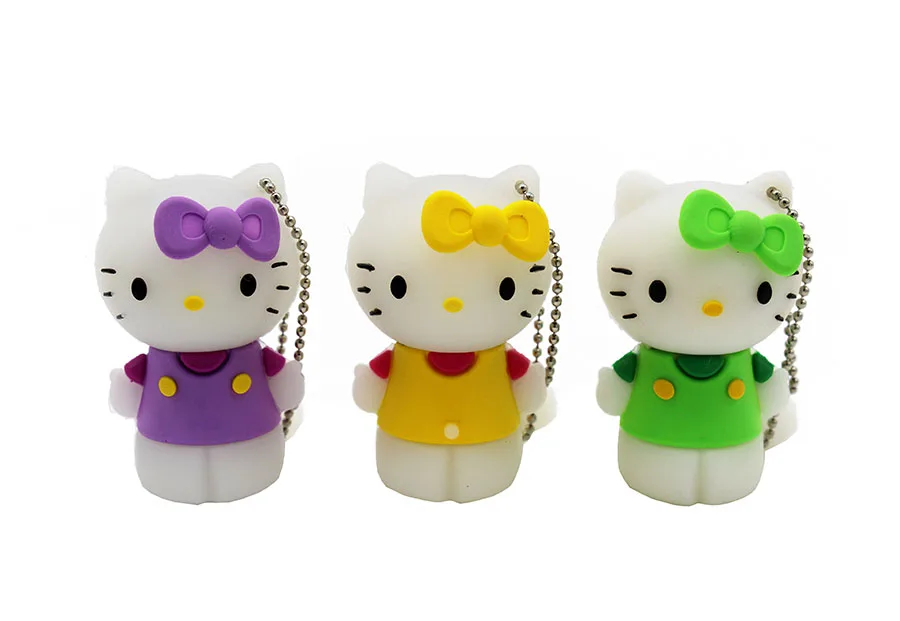 KING SARAS 6 coarl cute hello Kitty shoe usb флэш-накопитель usb 2,0 4 ГБ 8 ГБ 16 ГБ 32 ГБ 64 ГБ флешка, подарок