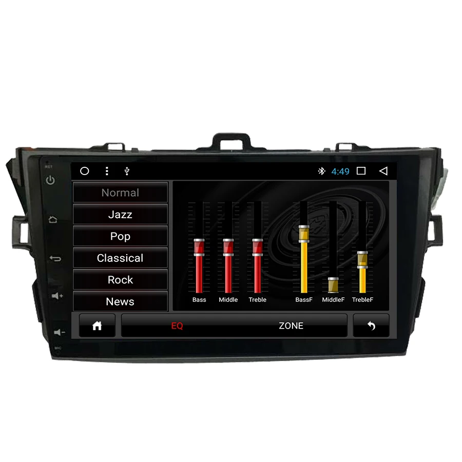 Best 9 Inch Android 7.1 Car Radio Stereo Multimedia Player For Toyota Corolla 2007-2011 Bluetooth GPS Navigation Head Unit Free Map 4 Best 9 Inch Android 7.1 Car Radio Stereo Multimedia Player For Toyota Corolla 2007-2011 Bluetooth GPS Navigation Head Unit Free Map 4