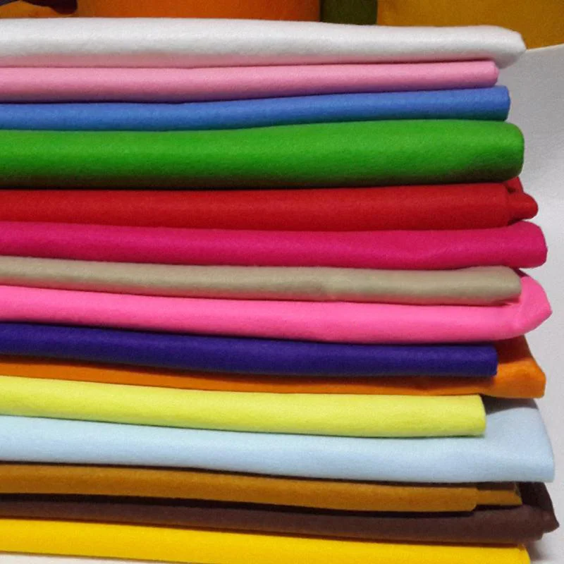 Lower Price 90X92CM Soft Felt Fabric,Polyester,Non woven Felt,1.4 MM